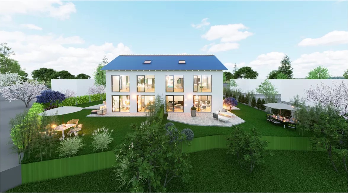 Reihenhäuser & Doppelhaushälften